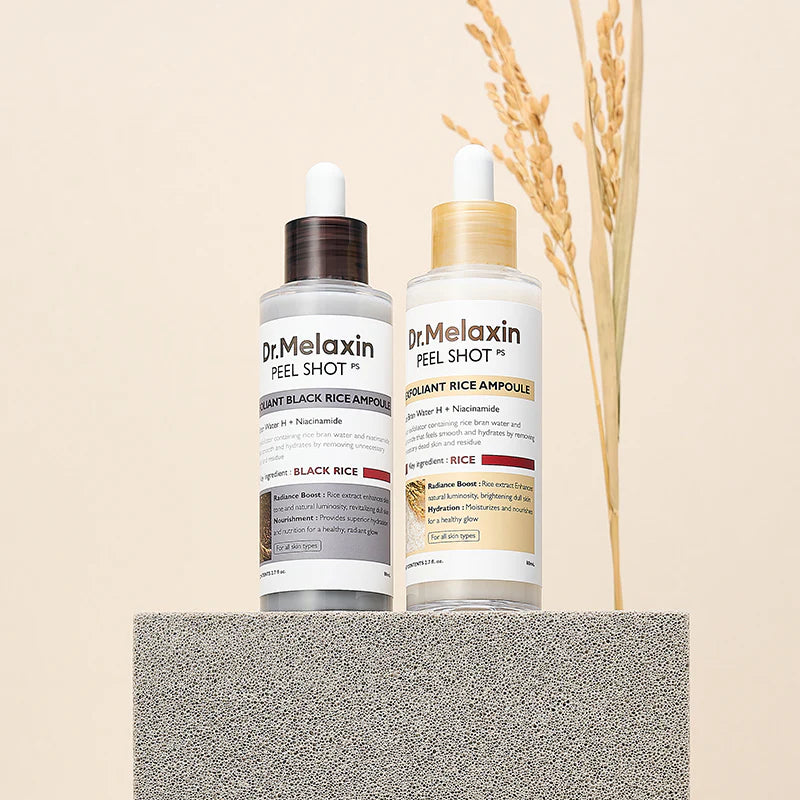 Dr.Melaxin™ PeelShot Rice Ampoule Dual Pack