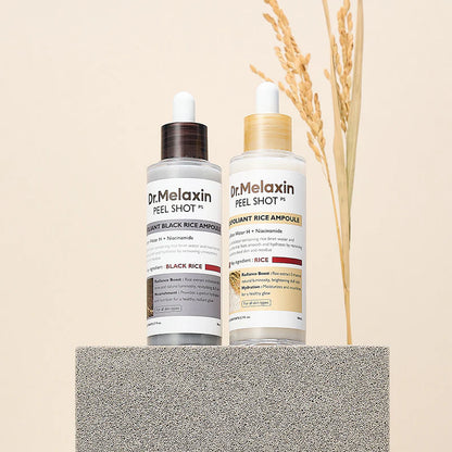 Dr.Melaxin™ PeelShot Rice Ampoule Dual Pack