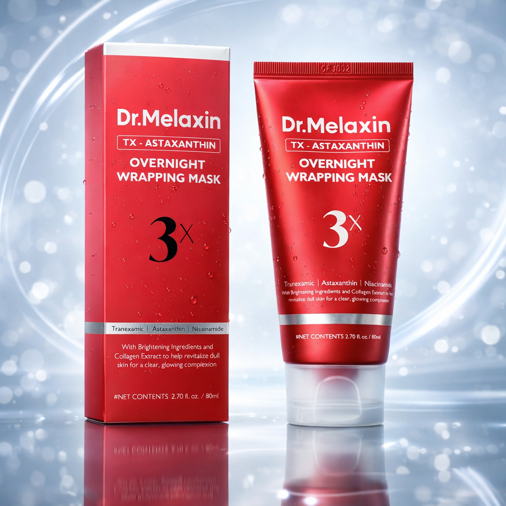 Dr. Melaxin Overnight Wrapping Peel-Off Mask – TXA Astaxanthin Brightening Treatment